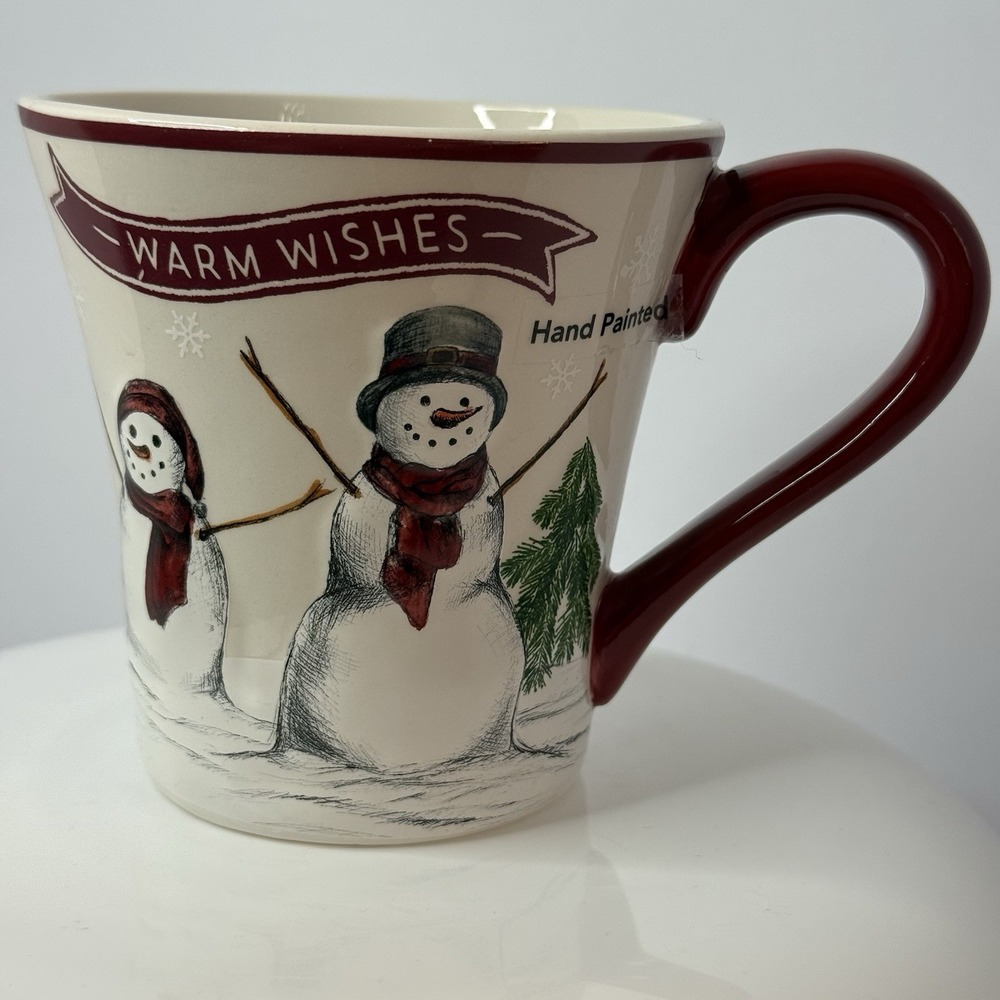 St Nicholas Square‎ Christmas SNOWPEOPLE 3D Ceramic Coffee Mug